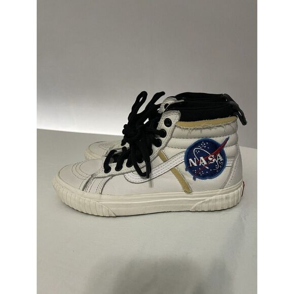 Size 6 Mens- VANS NASA x Sk8- 46 MTE DX High Space Voyager Tr White/ Marshmallow - Picture 3 of 9